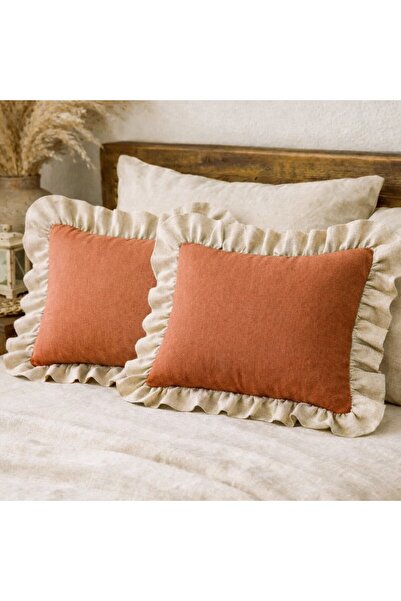 shules collection Σειρά Natural Elegance – Σετ 2 τεμαχίων Μαξιλάρια Κεφαλής α...