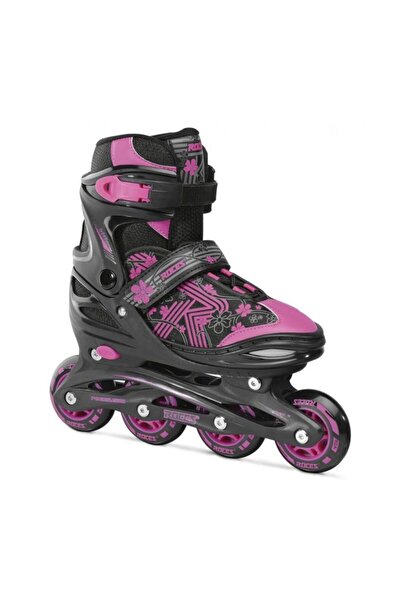 Roces JOKEY 3.0 ΚΟΡΙΤΣΙΣΤΙΚΟ ΡΥΘΜΙΖΟΜΕΝΟ ΠΑΤΙΝΑΚΙ ΣΕ ΣΕΙΡΑ - ΜΑΥΡΟ/ΡΟΖ 30-33