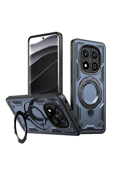 VERTEK Υβριδική Θωρακισμένη Θήκη MagRing Πολλαπλών Γωνιών για Xiaomi Redmi No...