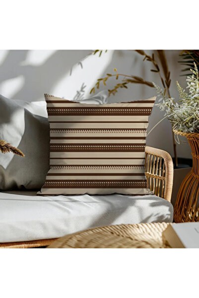 TicaretJet Patterned Digital Printing Special Design Modern Throw Pillow Cover