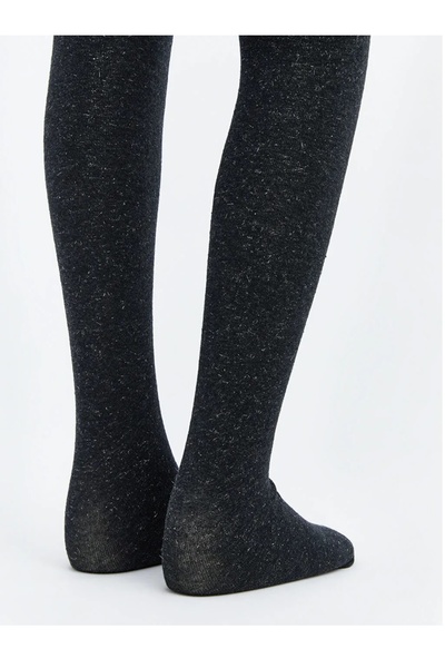 LC Waikiki Lcw Kids Gray Sparkly Girls' Pantyhose