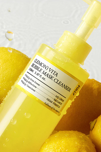 FULLY Lemon Vita Bubble Mask Cleanser - C Vitamini içeren Aydınlatıcı Maske & Temizleyici 150ml