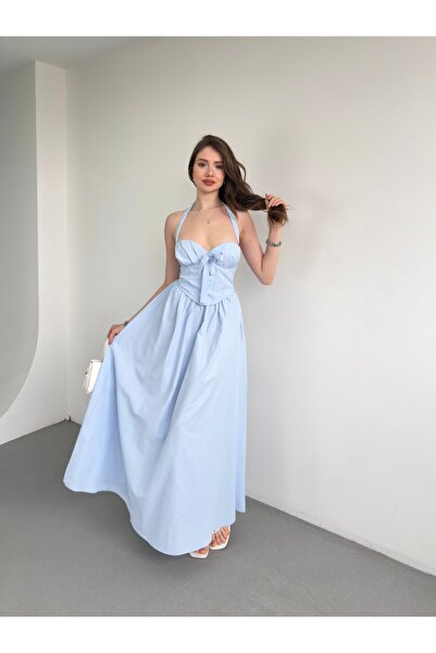 bbeox.com Korseli Terikoton Elbise