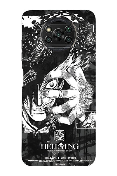 FLAMENKO Poco X3 NFC / X3 Pro Uyumlu Anime Desenli Şeffaf Telefon Kılıfı