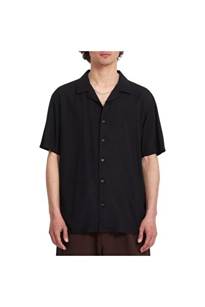 Volcom ΜΟΝΟΠΕΤΡΟ ΠΟΥΚΑΜΙΣΟ ΜΑΥΡΟ ΓΥΑΛΙΣΤΕΡΟ XL