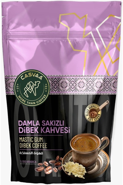 Casvaa Coffee Damla Sakızlı Dibek Kahvesi 160gr