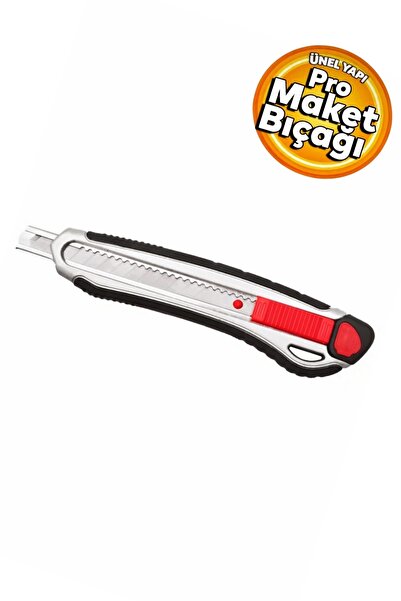 İzeltaş İZL5049 Profesyonel Metal Gövdeli Maket Bıçağı 18 mm