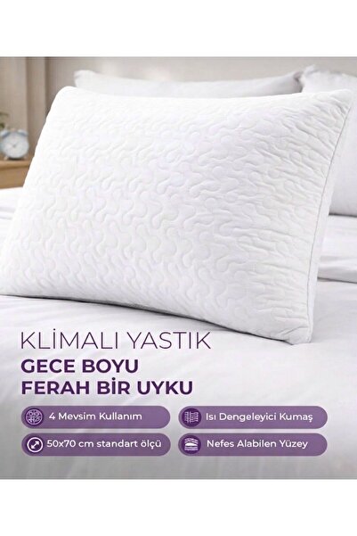 Serenova Kapitone Klimalı Silikon Yastık 800 Gram 50x70