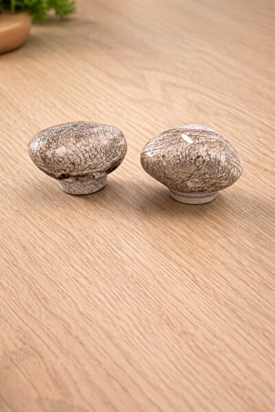 ARON (2 ΤΕΜ.) Λαβή από πέτρα πορσελάνης για κομοδίνο, κονσόλα, παιδικό δωμάτι...