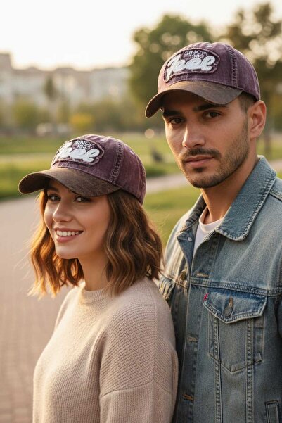 Aware Time Unisex Özle Yıkama Τζιν Καπέλο