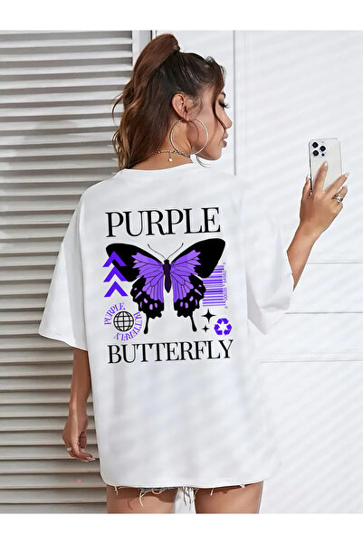 SUNFREE TREND FLOWERS MIX Μπλουζάκι με στάμπα στην πλάτη και στο μπροστινό μέ...