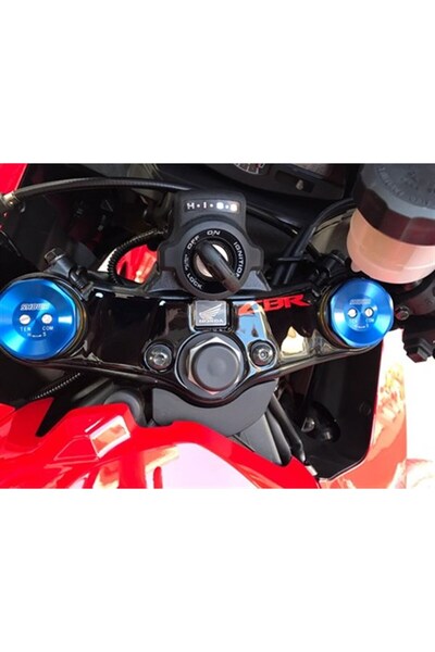 Redline Grafik 600 RR Uyumlu Siyah-Kırmızı Gidon Mesnet Pad
