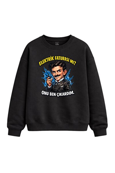 Rabona Fashion Είναι το λογαριασμό ρεύματος; – Φούτερ / Μπλούζα με στάμπα Tes...