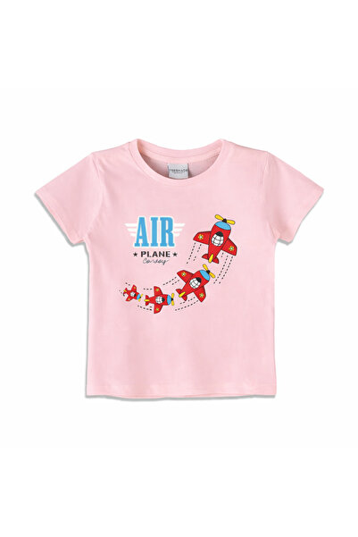 Yoo Street Airplane Cowboy Graphic T-Shirt for Unisex Kids 100% Cotton, Multi...