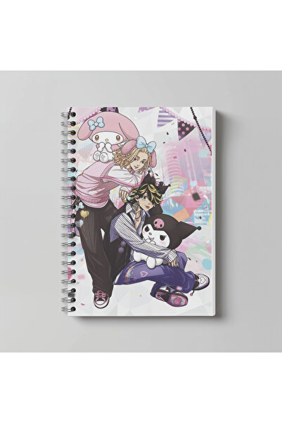 nihonwosekai Tokyo Revengers Anime A4 Boy Spiralli Defter 60 Yaprak