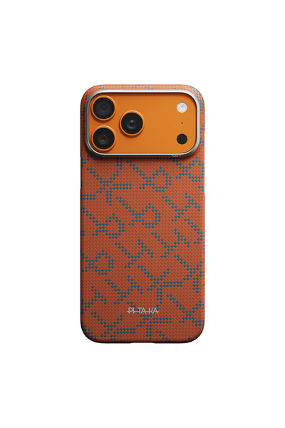 PITAKA iPhone 17 Pro Magsafe Uyumlu Karbon Kılıf Aramid Fiber Tactile Woven M...