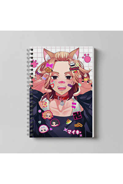 nihonwosekai Tokyo Revengers Anime A4 Size Spiral Notebook 60 Sheets
