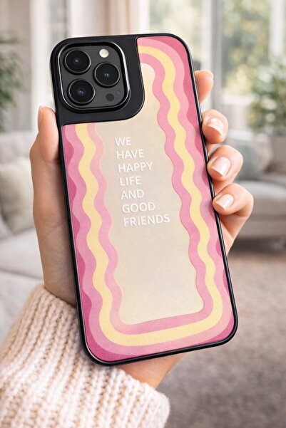 Lionix iPhone 11 Pro Mirror Silikon Kılıf Sarı