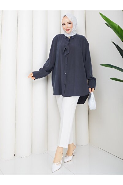 Rema Tie-Up Modal Fabric Double Suit