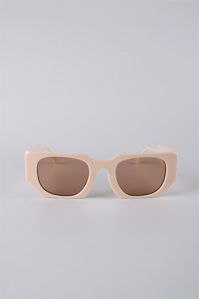 La Viva Beige Square Frame Women's Sunglasses Gg25Lv3322R07