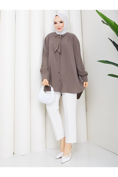 Rema Tie-Up Modal Fabric Double Suit