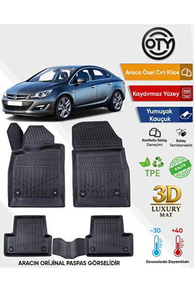 OPEL ASTRA J SEDAN 2009+ 3D HAVUZLU PASPAS