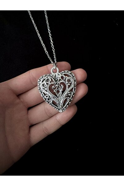 MİLALAZO Gothic Punk Heart Necklace