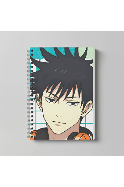 nihonwosekai Jujutsu Kaisen Anime Caiet cu spirală format A4, 60 de foi