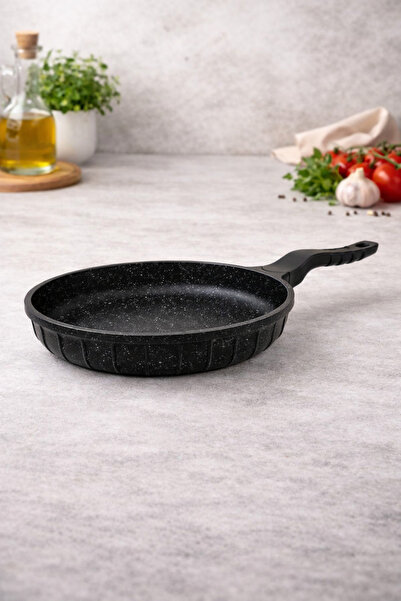 LAVONNI Line 20 cm Cast Iron Pan – Granite Coated Non-Stick Pan