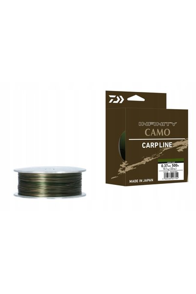 daiwa Infinity Camo Verde Crap 500M Fir de pescuit la crap
