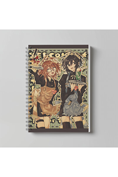 nihonwosekai Caiet spiralat Ranfren Anime format A4, 60 de coli