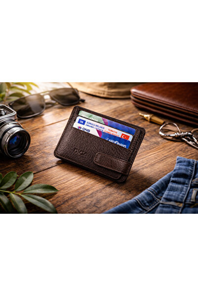 Legend Leather Diga 1002 Genuine Leather Clip-On Men's Card Holder Wallet