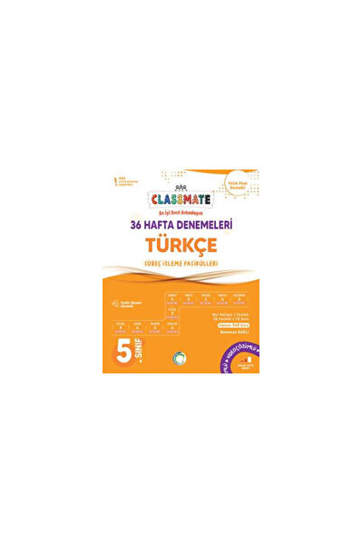 Okyanus Yayınları 5. Sınıf Türkçe Classmate 36 Hafta Denemeleri