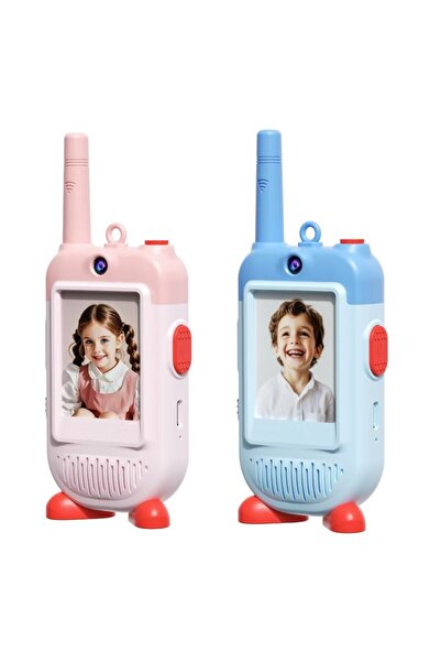 MBL Çok Fonksiyonlu Görüntülü Çocuk Telsizi Walkie Talkie İnterkom İkili Paket