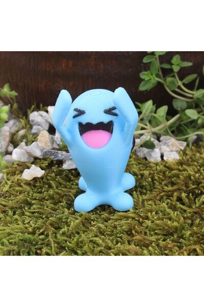 vahobi3d Wobbuffet #0202 Pokemon Figürü