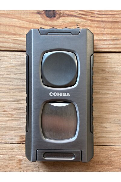 COHİBA İkonik Çakmak 2 pürmüz 8 cm Entegre Delici İğne Punch Ve Düz kesici va...
