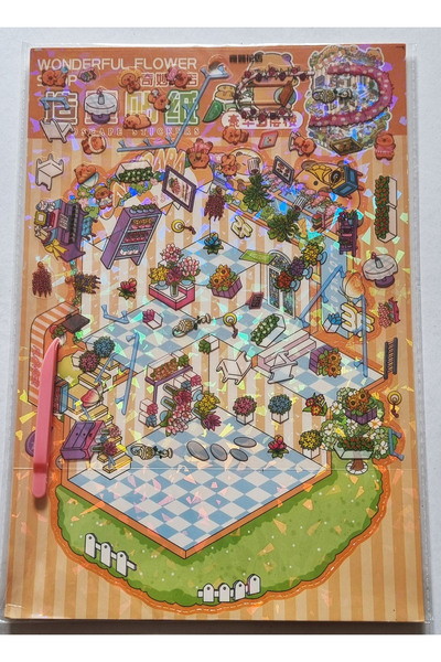 Bıcırık Yayınları Cımbızlı 3D Sök Yapıştır Yerleştir Sticker Book Bul Buluştu...