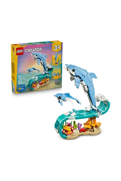 LEGO Δημιουργός Θαλάσσιων Ζώων Όμορφα Δελφίνια (31385)