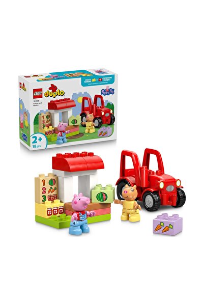 LEGO DUPLO Πέππα Πιγκ Τρακτέρ και Αγορά (10468)