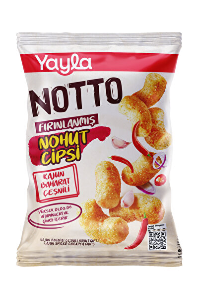 Yayla NOTTO FIRINLANMIŞ NOHUT CİPSİ 55 GR SÜT KAJUN BAHARAT ÇEŞNİLİ