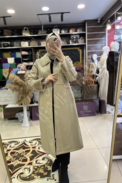 HUMEYRA Top Leather Coat