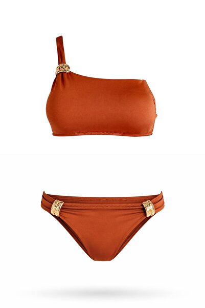 SAILOR moda طقم بيكيني بتصميم خاص بكتف واحد