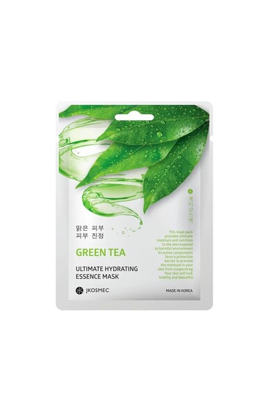 Jkosmec Paper Mask Ultimate Hydrating, Green Tea 1 Piece