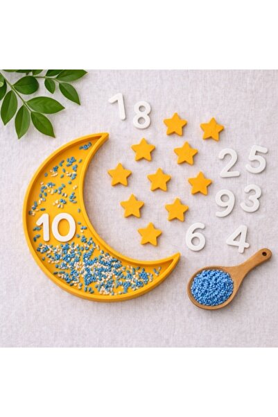 OEM Αισθητηριακό και αριθμητικό σετ παιχνιδιού, με θέμα τον καιρό, φεγγάρι, α...