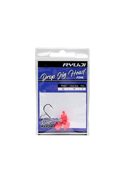 RYUJI Drop Jighead Pink UV