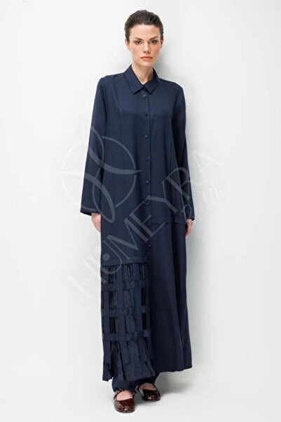 HUMEYRA 100% Natural Lyocell Draped Soft Feel Handmade Aller Detailed Robe