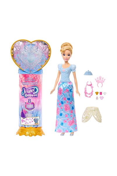 mattel Κούκλες Μόδας Πριγκίπισσες της Disney Σταχτοπούτα με Κουτί Κοσμημάτων ...