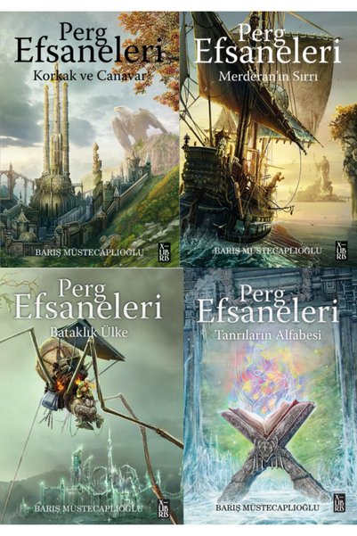 XLibris Perg Efsaneleri - Barış Müstecaplıoğlu 1-4. Books