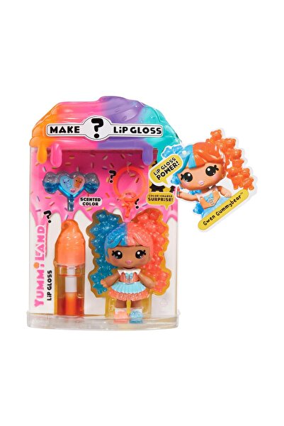 MGA Yummiland Lip Gloss Κούκλα Σειρά 2 Gwen Gummybear Τυχαία Κούκλα (546580)