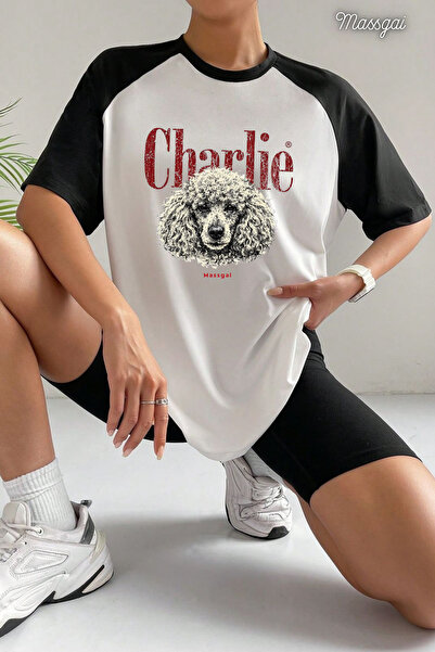 Massgai Μπλουζάκι Unisex Poodle Dog με στάμπα, μεγάλου μεγέθους, από 100% βαμ...
